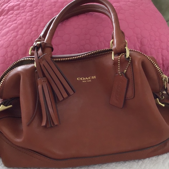 Coach Handbags - Brown Coach bag, L